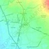 Mappa topografica Binalonan, altitudine, rilievo
