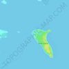 Mappa topografica Ando, altitudine, rilievo