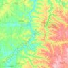 Mappa topografica Kellys Island, altitudine, rilievo