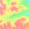 Mappa topografica Yukarıpelitözü, altitudine, rilievo