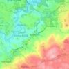 Mappa topografica Ballylesson, altitudine, rilievo
