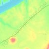 Mappa topografica Frazer, altitudine, rilievo