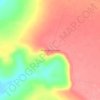 Mappa topografica Portal da Amazônia, altitudine, rilievo