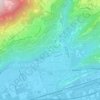 Mappa topografica Le Bourg, altitudine, rilievo