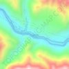 Mappa topografica Pharkaythang, altitudine, rilievo