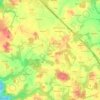 Mappa topografica Keroual, altitudine, rilievo