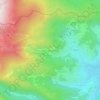Mappa topografica Station de Puyvalador, altitudine, rilievo