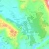 Mappa topografica Reç, altitudine, rilievo