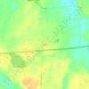 Mappa topografica Powers, altitudine, rilievo