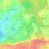 Mappa topografica Bazouges-sous-Hédé, altitudine, rilievo