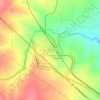 Mappa topografica Mtito Andei, altitudine, rilievo