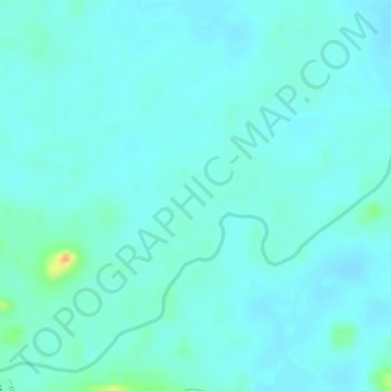 Mappa topografica Norosí, altitudine, rilievo