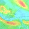 Mappa topografica Lancement, altitudine, rilievo