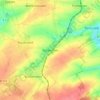 Mappa topografica Baldenhain, altitudine, rilievo