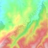 Mappa topografica Saraycık, altitudine, rilievo