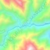 Mappa topografica Playarrica, altitudine, rilievo