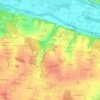 Mappa topografica Pièce de Ferrière, altitudine, rilievo