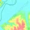Mappa topografica Serem, altitudine, rilievo