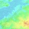 Mappa topografica Le Fenouiller, altitudine, rilievo