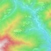 Mappa topografica Aigovo, altitudine, rilievo