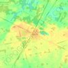 Mappa topografica Hagersville, altitudine, rilievo