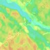 Mappa topografica Фёдорово Поле, altitudine, rilievo