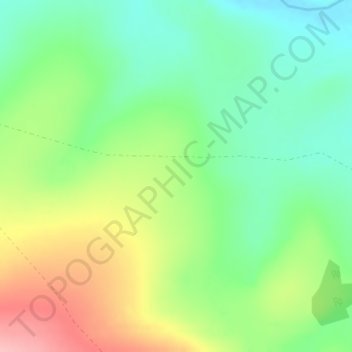 Mappa topografica Полярный Урал, altitudine, rilievo