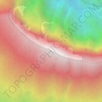 Mappa topografica Mount Balatukan, altitudine, rilievo