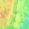 Mappa topografica Строганово, altitudine, rilievo