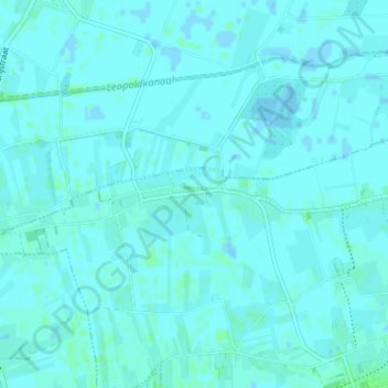 Mappa topografica 's Gravenjansdijk, altitudine, rilievo