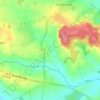Mappa topografica L'Osier, altitudine, rilievo
