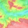 Mappa topografica Levimpont, altitudine, rilievo