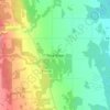 Mappa topografica Pine River, altitudine, rilievo