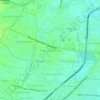 Mappa topografica Ayappanthangal, altitudine, rilievo