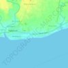 Mappa topografica Namucon, altitudine, rilievo