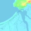 Mappa topografica Rawis, altitudine, rilievo