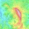 Mappa topografica Fabbrica, altitudine, rilievo