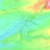 Mappa topografica Le Moulin de Haut, altitudine, rilievo