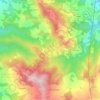 Mappa topografica Sabbioni, altitudine, rilievo