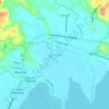 Mappa topografica Caniogan, altitudine, rilievo