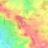 Mappa topografica Puy Crapaud, altitudine, rilievo