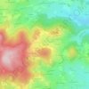 Mappa topografica La Mouille, altitudine, rilievo