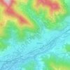 Mappa topografica Botta, altitudine, rilievo