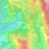 Mappa topografica La Grau, altitudine, rilievo