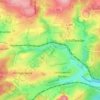 Mappa topografica Graulheck, altitudine, rilievo