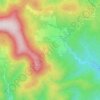 Mappa topografica Schwyz, altitudine, rilievo