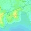 Mappa topografica Chembarambakkam, altitudine, rilievo