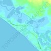Mappa topografica Data de Villamil, altitudine, rilievo