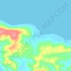 Mappa topografica Dominlog, altitudine, rilievo