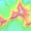 Mappa topografica Monte Scerscen, altitudine, rilievo